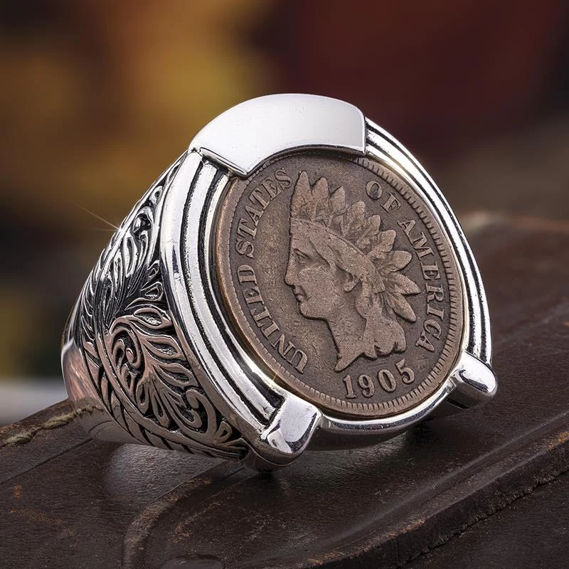 Men's Indian Head Ring 1 Men's Indian Head Ring