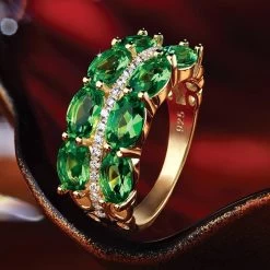 Helenite Forever Ring