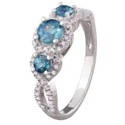 Montana Sapphire Ring (1 Ctw)