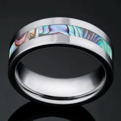 Mens Viking Tungsten Ring