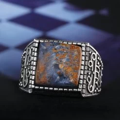 Chessman's Pietersite Ring