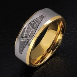 Men's Final Frontier Meteorite Ring